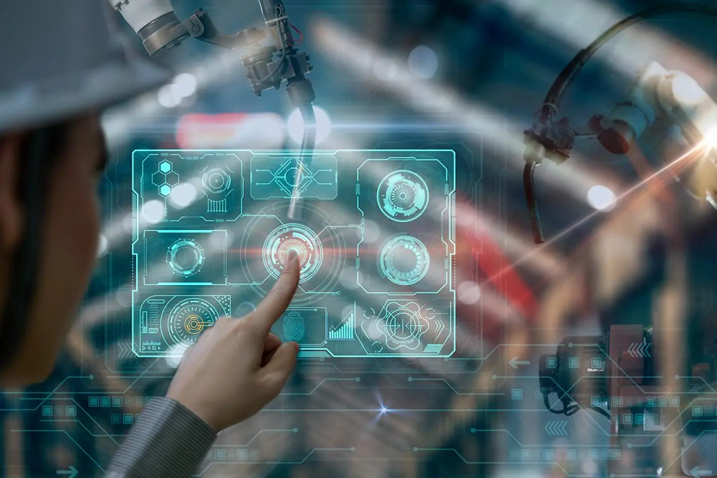 An interactive digital screen