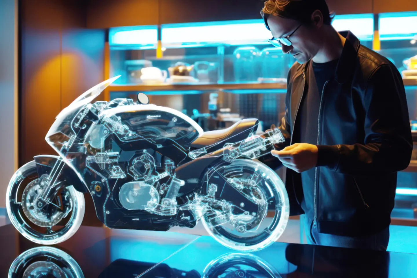 Motorradkonstrukteur nutzt App zur Modernisierung